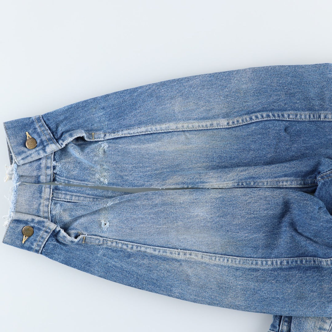 Vintage Lee denim jacket from the 1980'S to 1990s, made in the USA, size S. cotton Blue type light blue Vintage Second Hand