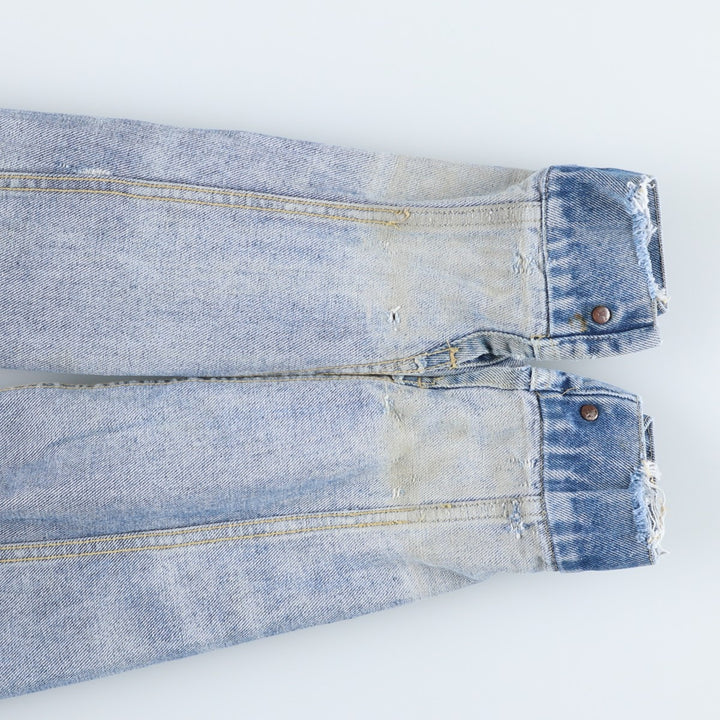Vintage Lee denim jacket from the 1980'S to 1990s, made in the USA, size S. cotton Blue type light blue Vintage Second Hand