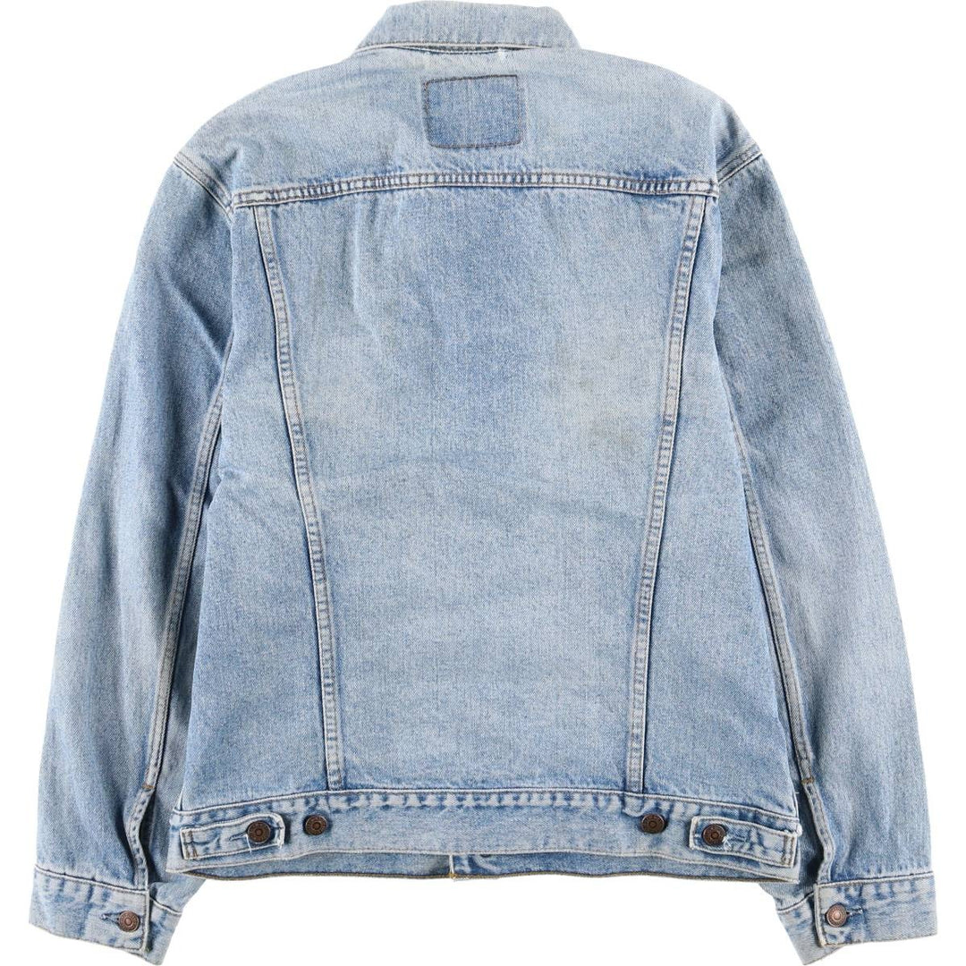 90'S Levi's 70503-0216 Euro Model Denim Jacket, Men's Size Medium, Vintage cotton Blue type light blue Vintage Second Hand
