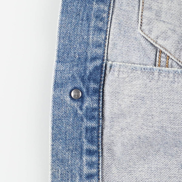 90'S Levi's 70503-0216 Euro Model Denim Jacket, Men's Size Medium, Vintage cotton Blue type light blue Vintage Second Hand