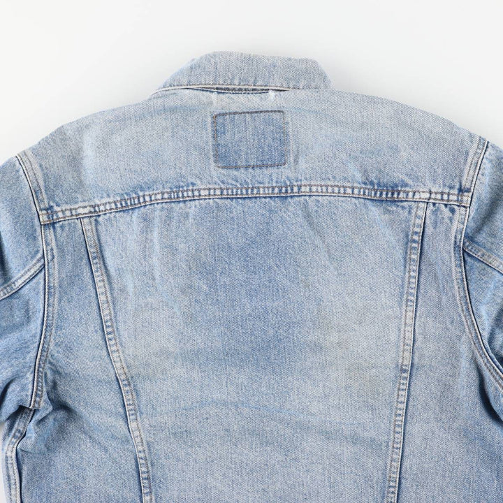 90'S Levi's 70503-0216 Euro Model Denim Jacket, Men's Size Medium, Vintage cotton Blue type light blue Vintage Second Hand