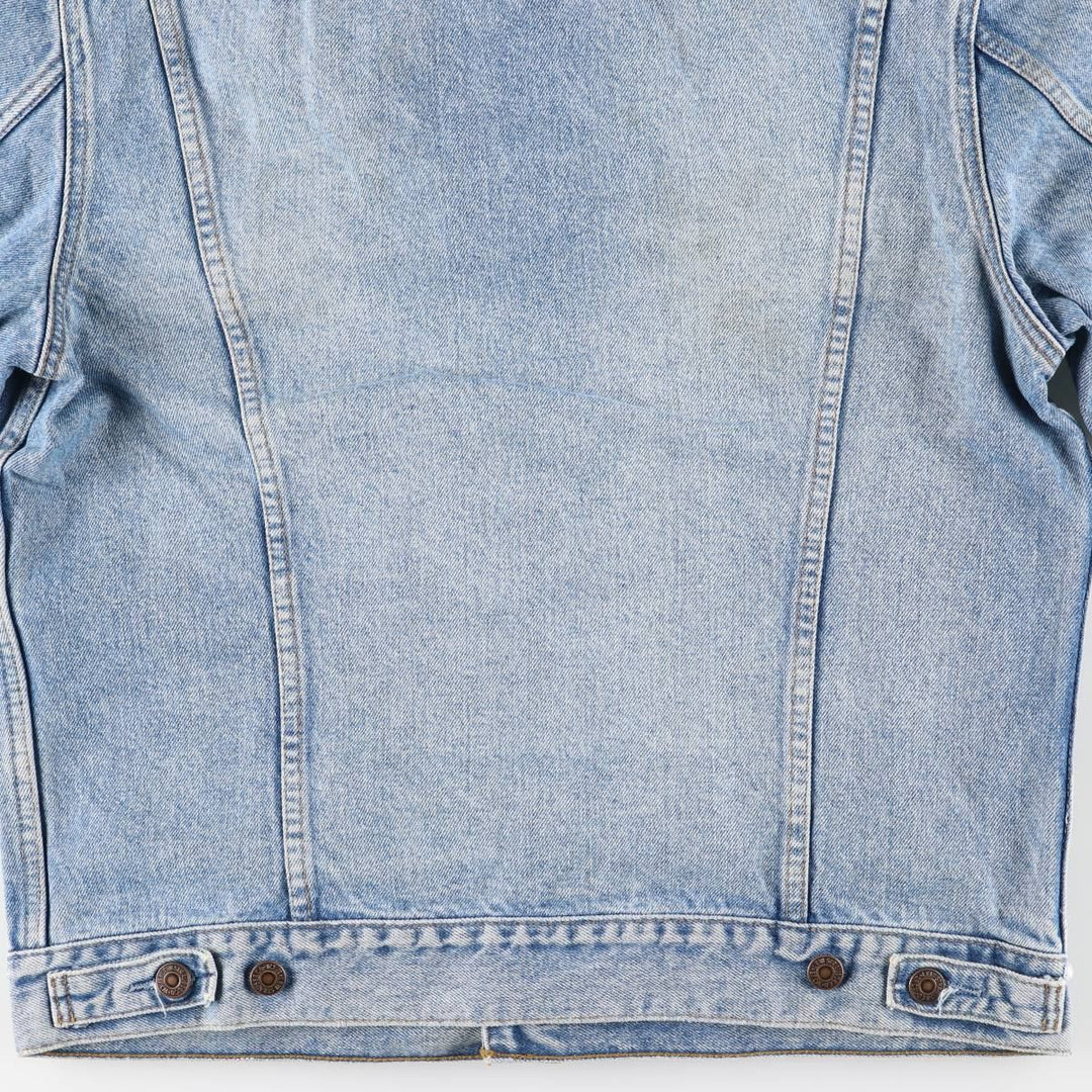 90'S Levi's 70503-0216 Euro Model Denim Jacket, Men's Size Medium, Vintage cotton Blue type light blue Vintage Second Hand