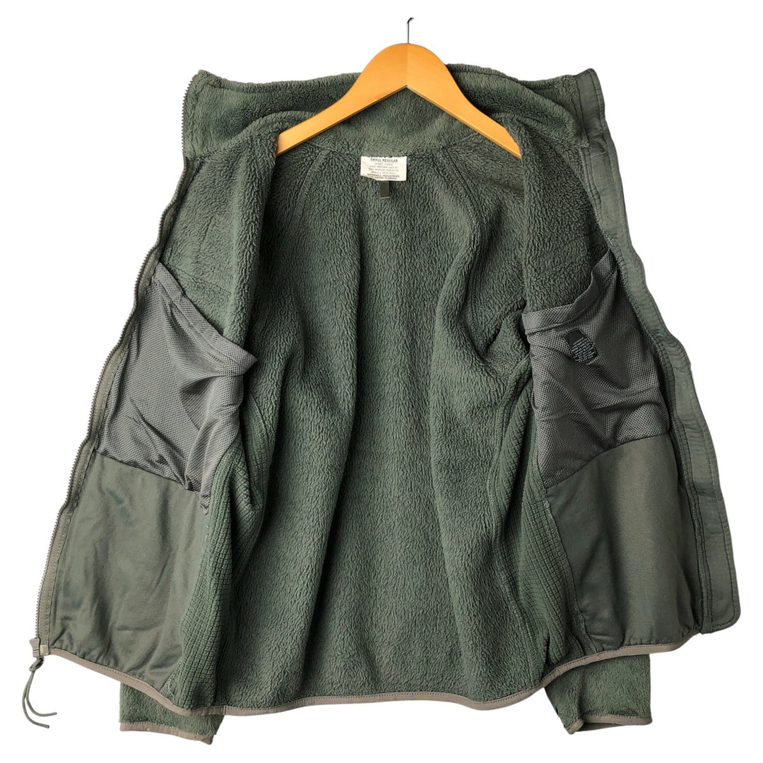 Authentic US military ECWCS Gen 3 Level 3 military fleece jacket, small regular, men's size S unclear Khaki type Vintage Second Hand