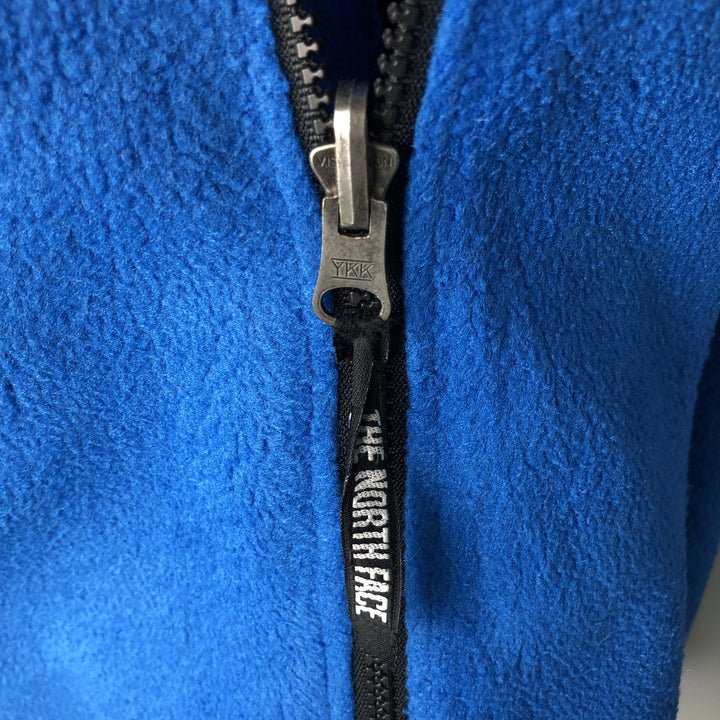 The North Face Denali Jacket, Nylon and Fleece, Men's Large (equivalent to Men's L) polyester black type Vintage Second Hand
