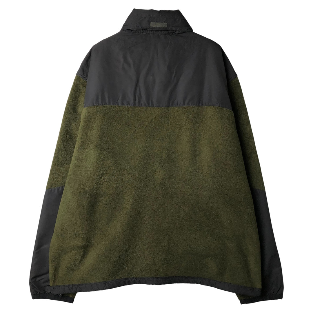 Ralph Lauren POLO by Ralph Lauren Twill Fleece Jacket, Men's XXL polyester black type Vintage Second Hand