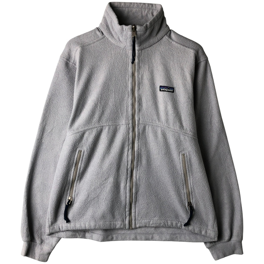 2000'S Patagonia Fleece Jacket, Men's Size M unclear gray type Vintage Second Hand