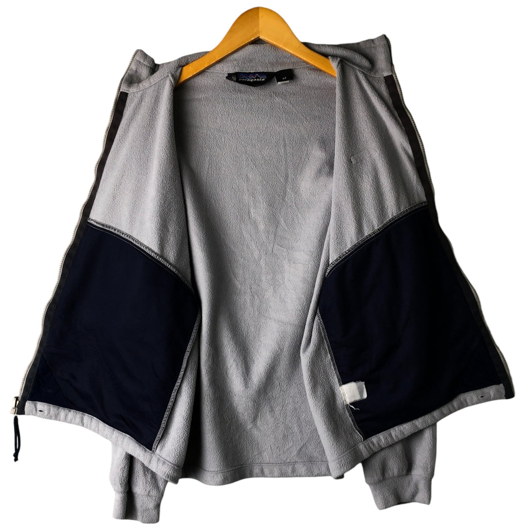 2000'S Patagonia Fleece Jacket, Men's Size M unclear gray type Vintage Second Hand