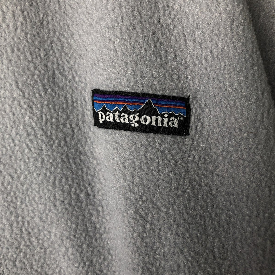 2000'S Patagonia Fleece Jacket, Men's Size M unclear gray type Vintage Second Hand