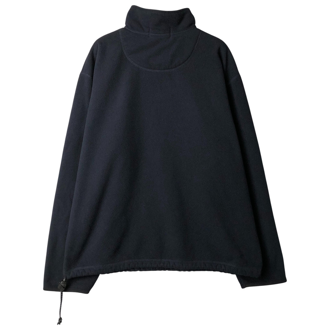 Ralph Lauren POLO SPORT Half-Zip Fleece Pullover, Men's Size L polyester navy blue type Vintage Second Hand