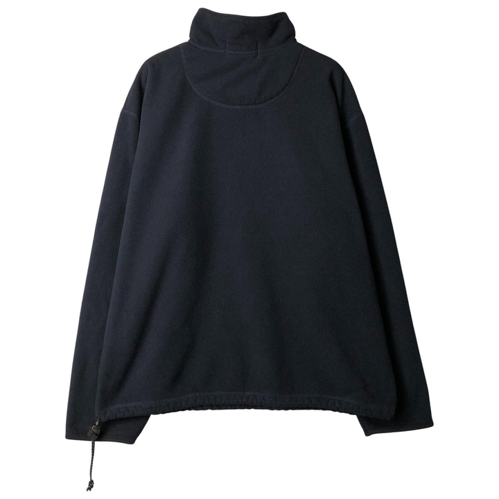 Ralph Lauren POLO SPORT Half-Zip Fleece Pullover, Men's Size L polyester navy blue type Vintage Second Hand