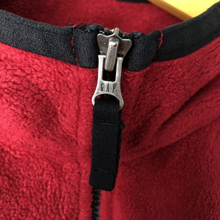 90'S GAP Old Gap Fleece Jacket, Men's XL, Vintage polyester red type Vintage Second Hand