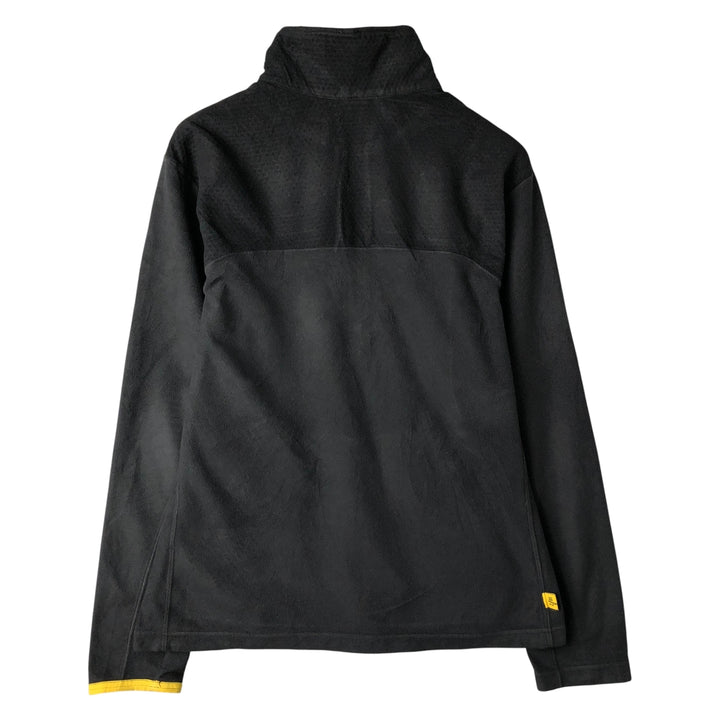 2000'S Nike Half-Zip Fleece Pullover, Men's Size Medium polyester black type Vintage Second Hand