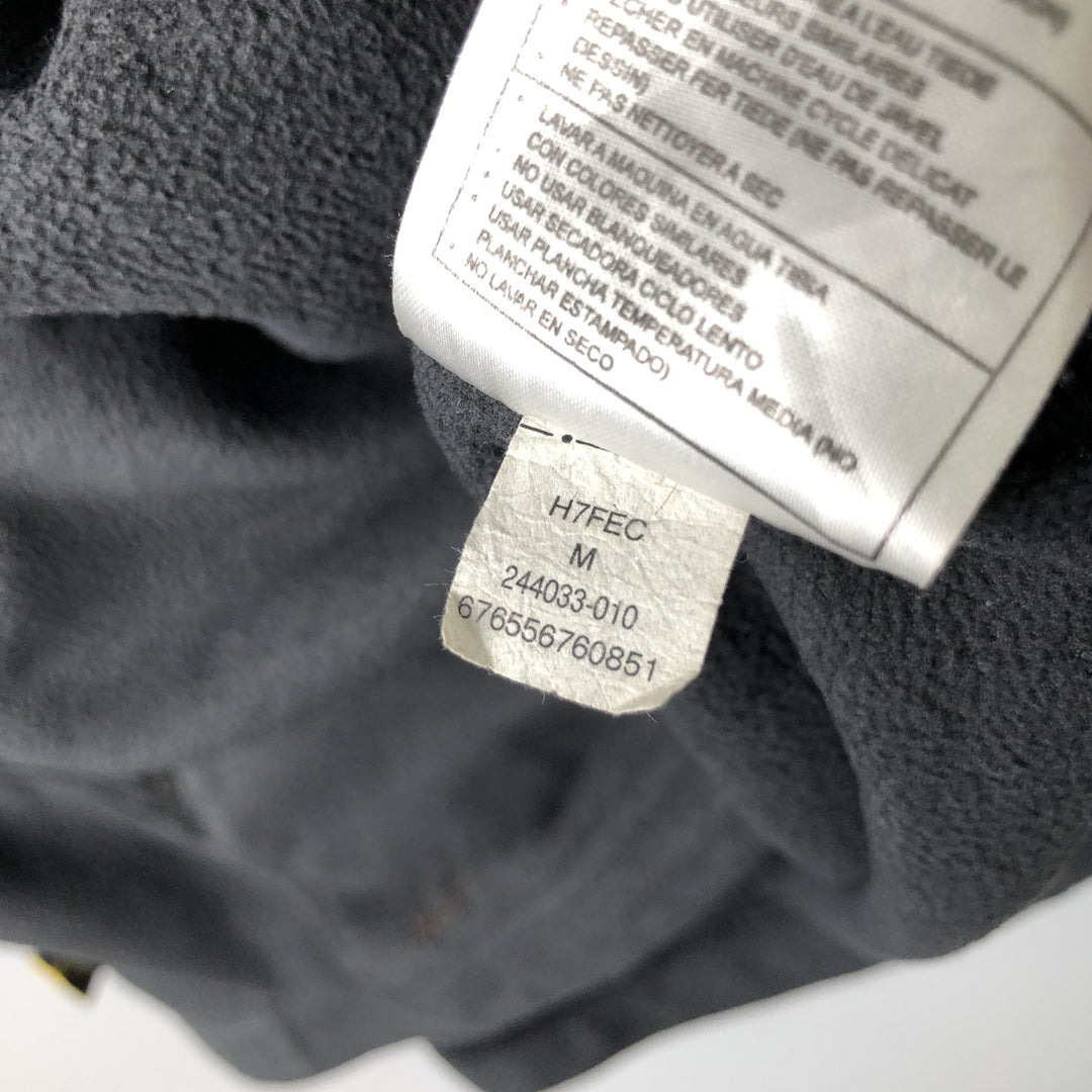 2000'S Nike Half-Zip Fleece Pullover, Men's Size Medium polyester black type Vintage Second Hand