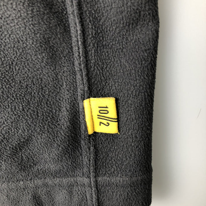 2000'S Nike Half-Zip Fleece Pullover, Men's Size Medium polyester black type Vintage Second Hand