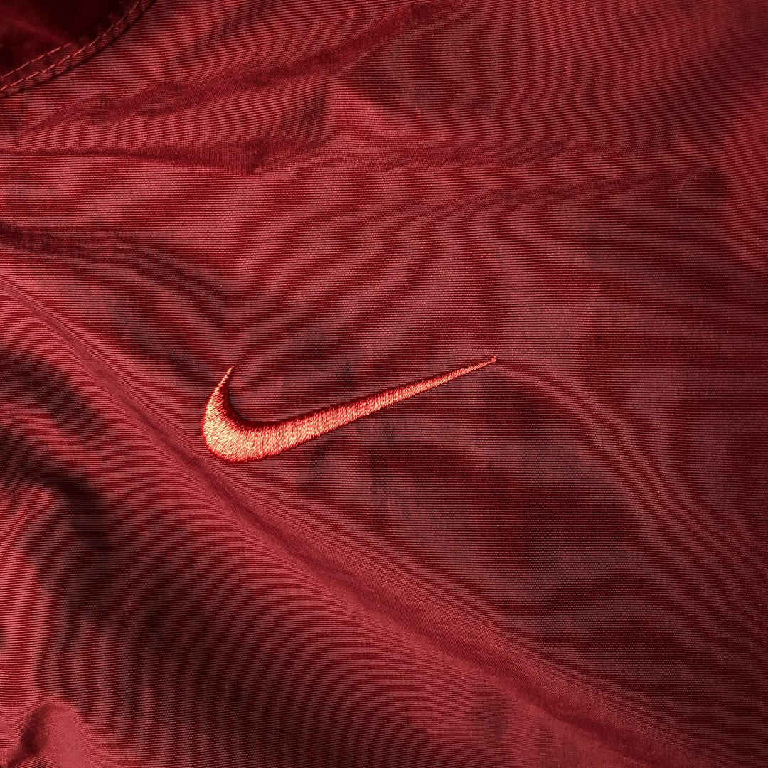 2000'S Nike reversible nylon parka, men's size L Nylon burgundy type Vintage Second Hand