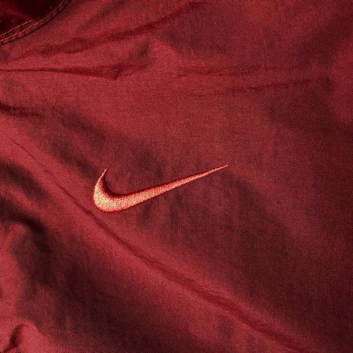 2000'S Nike reversible nylon parka, men's size L Nylon burgundy type Vintage Second Hand