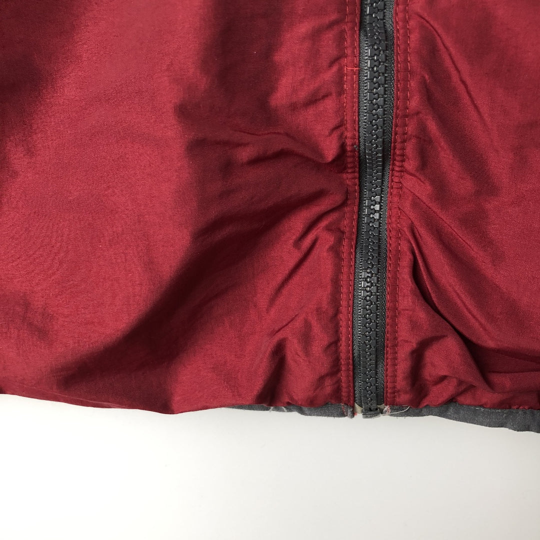 2000'S Nike reversible nylon parka, men's size L Nylon burgundy type Vintage Second Hand