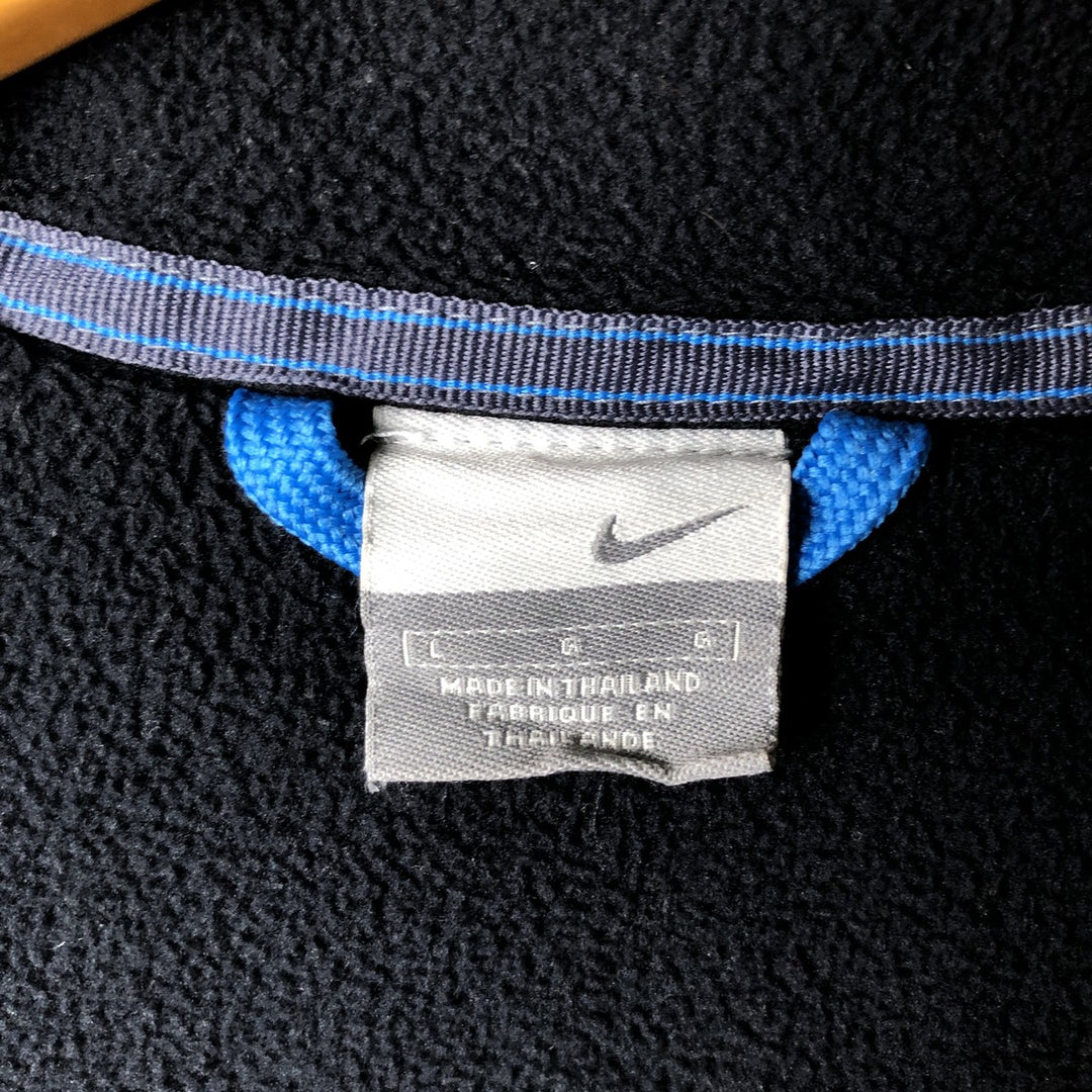 2000'S Nike padded puffer jacket, men's size L polyester gray type Vintage Second Hand