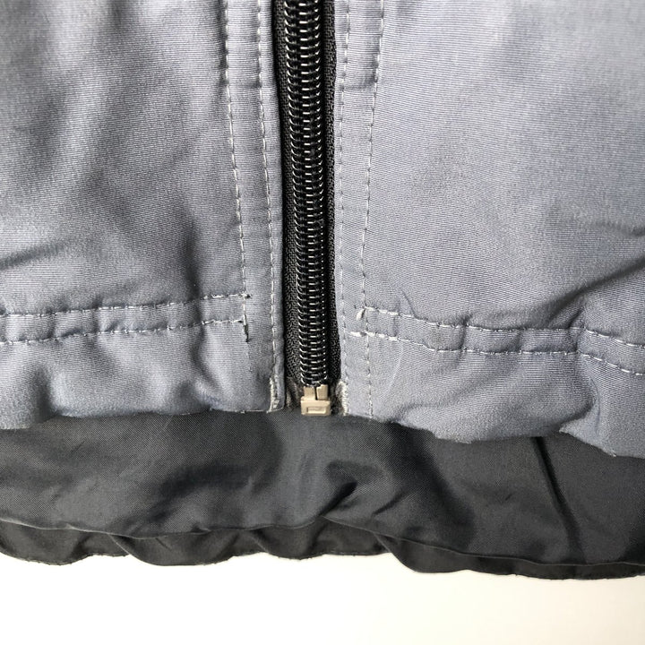2000'S Nike padded puffer jacket, men's size L polyester gray type Vintage Second Hand