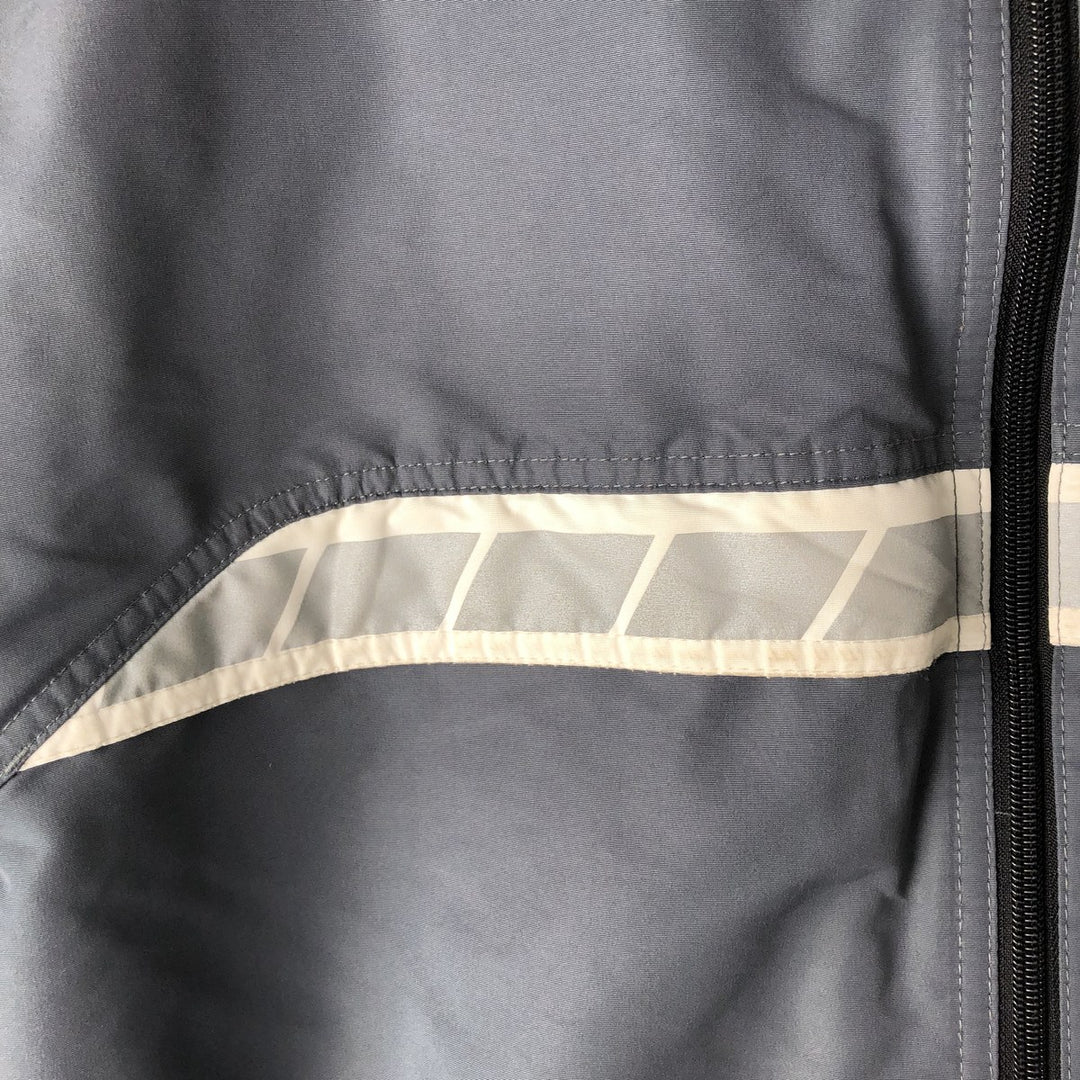 2000'S Nike padded puffer jacket, men's size L polyester gray type Vintage Second Hand