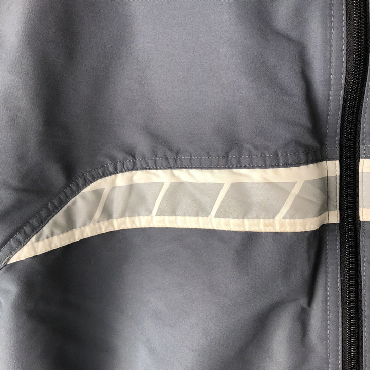 2000'S Nike padded puffer jacket, men's size L polyester gray type Vintage Second Hand