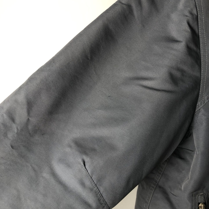 2000'S Nike padded puffer jacket, men's size L polyester gray type Vintage Second Hand