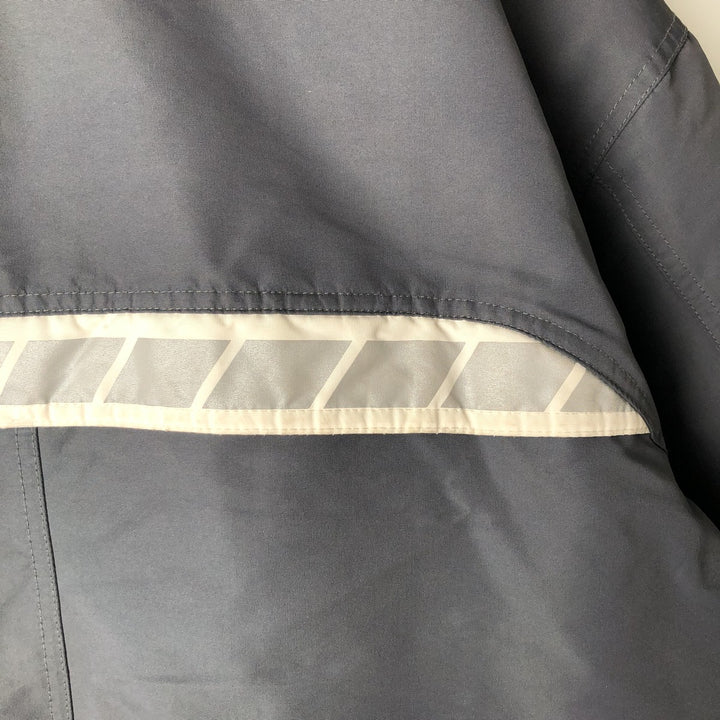 2000'S Nike padded puffer jacket, men's size L polyester gray type Vintage Second Hand