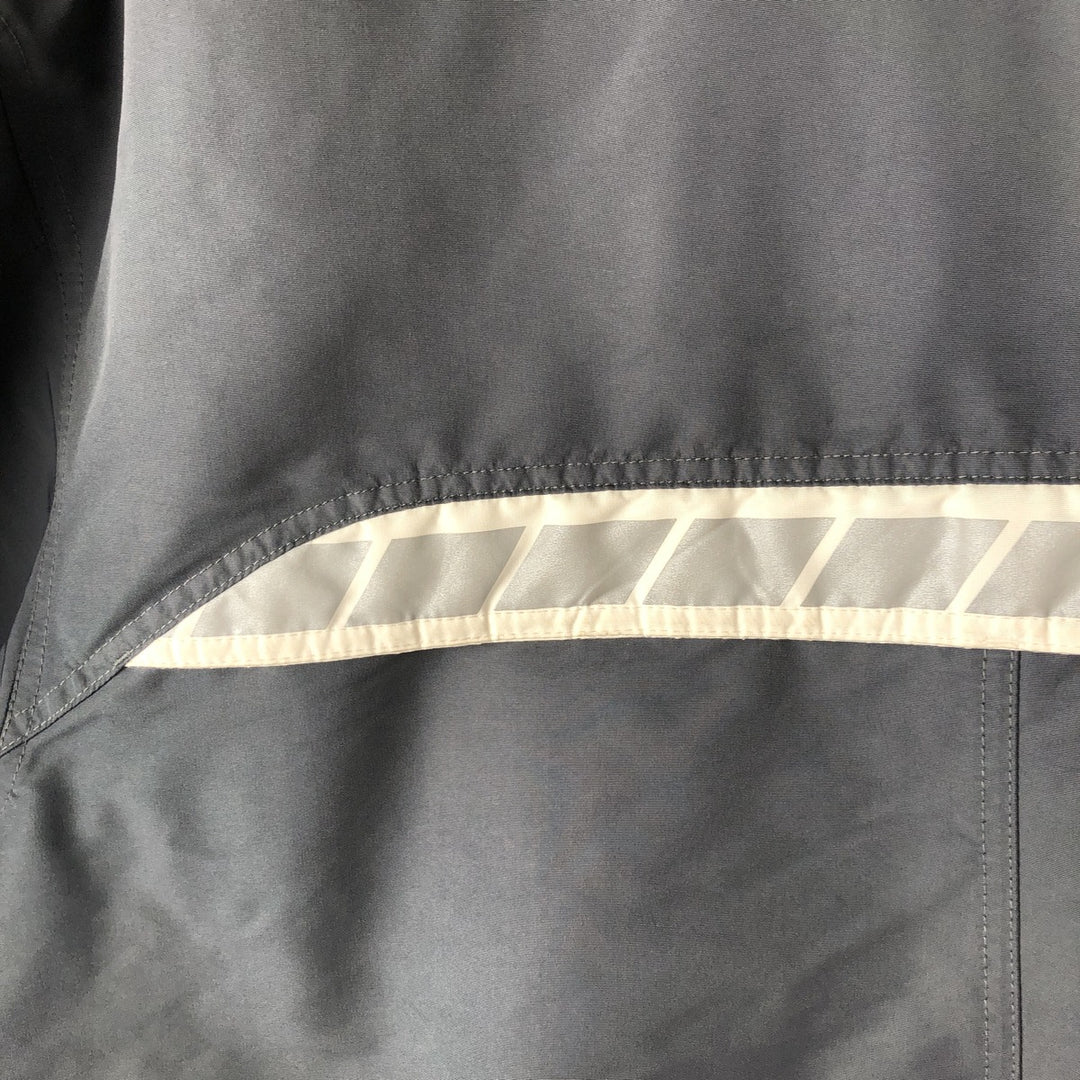 2000'S Nike padded puffer jacket, men's size L polyester gray type Vintage Second Hand