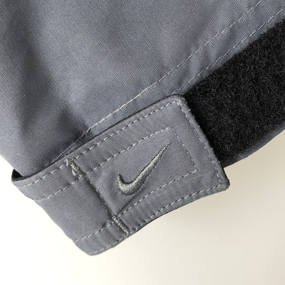 2000'S Nike padded puffer jacket, men's size L polyester gray type Vintage Second Hand