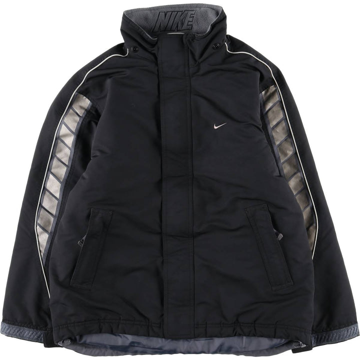 00'S Nike padded puffer jacket, men's size S polyester black type Vintage Second Hand