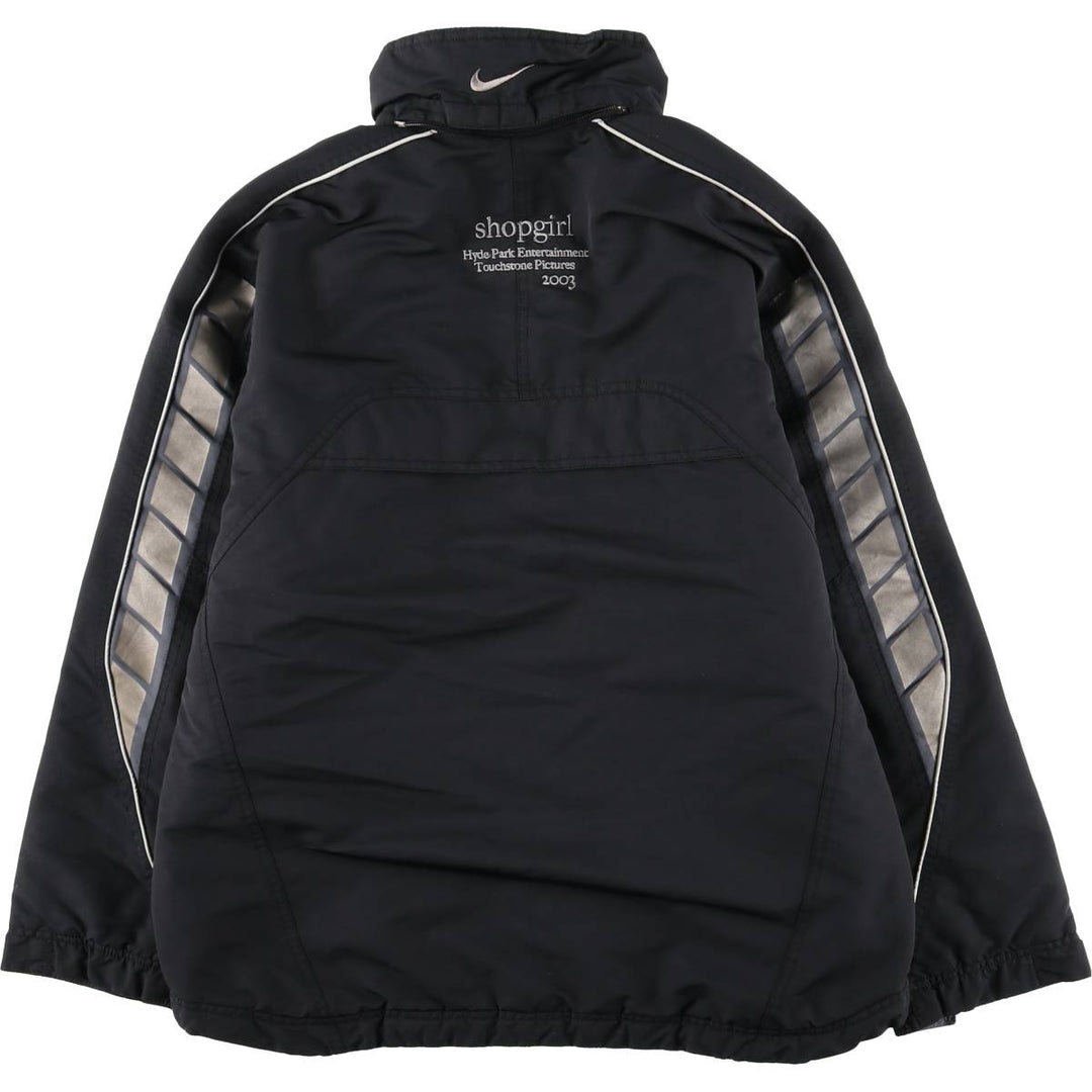 00'S Nike padded puffer jacket, men's size S polyester black type Vintage Second Hand