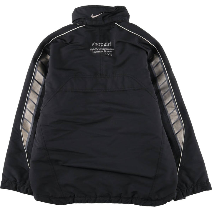 00'S Nike padded puffer jacket, men's size S polyester black type Vintage Second Hand