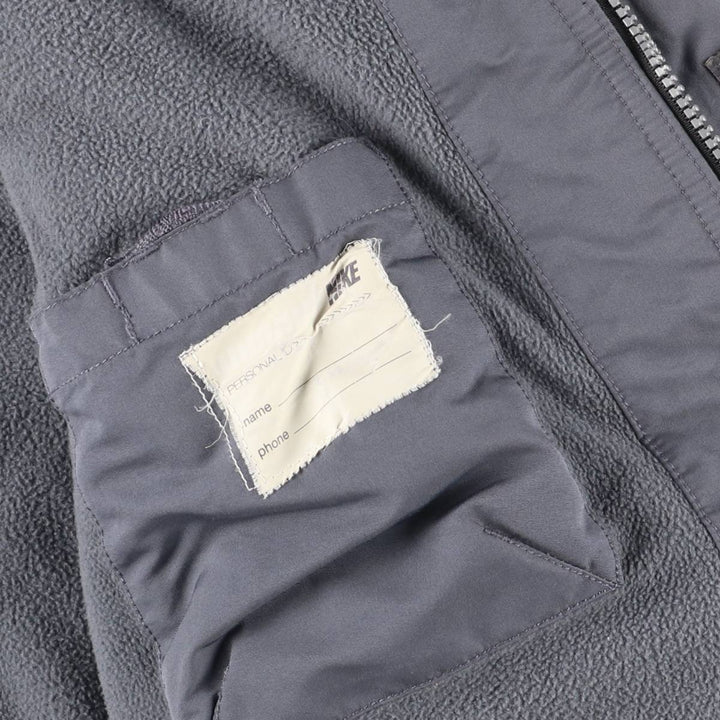 00'S Nike padded puffer jacket, men's size S polyester black type Vintage Second Hand