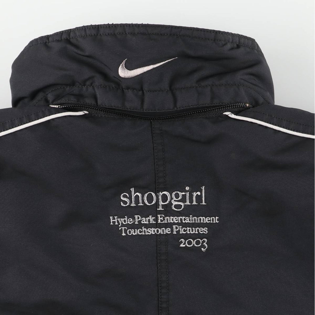 00'S Nike padded puffer jacket, men's size S polyester black type Vintage Second Hand