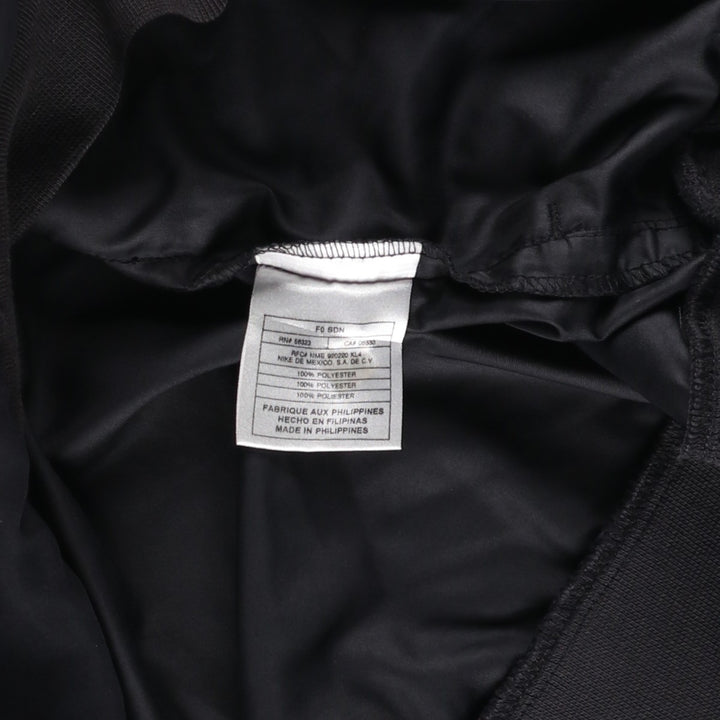 Nike Golf V-neck warm-up pullover, men's size L polyester black type Vintage Second Hand