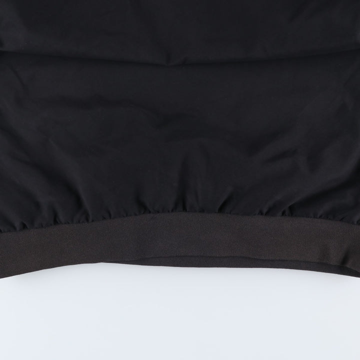 Nike Golf V-neck warm-up pullover, men's size L polyester black type Vintage Second Hand