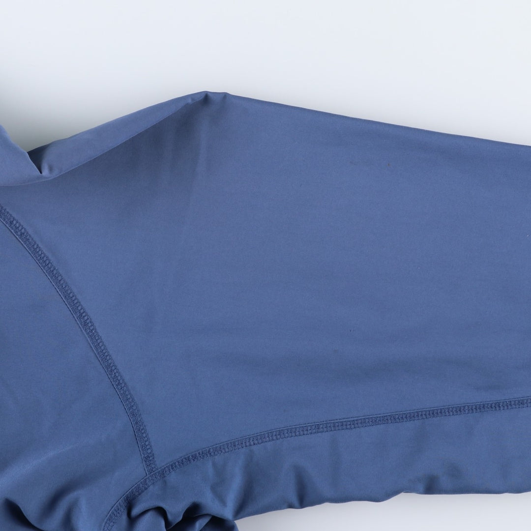 2000'S adidas CLIMASHELL WIND V-neck warm-up pullover, men's size XL polyester blue type Vintage Second Hand