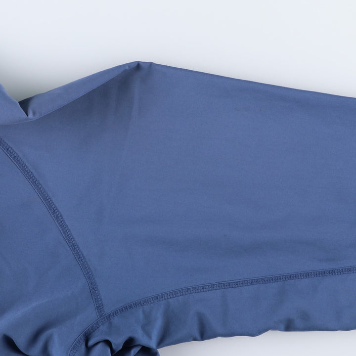 2000'S adidas CLIMASHELL WIND V-neck warm-up pullover, men's size XL polyester blue type Vintage Second Hand