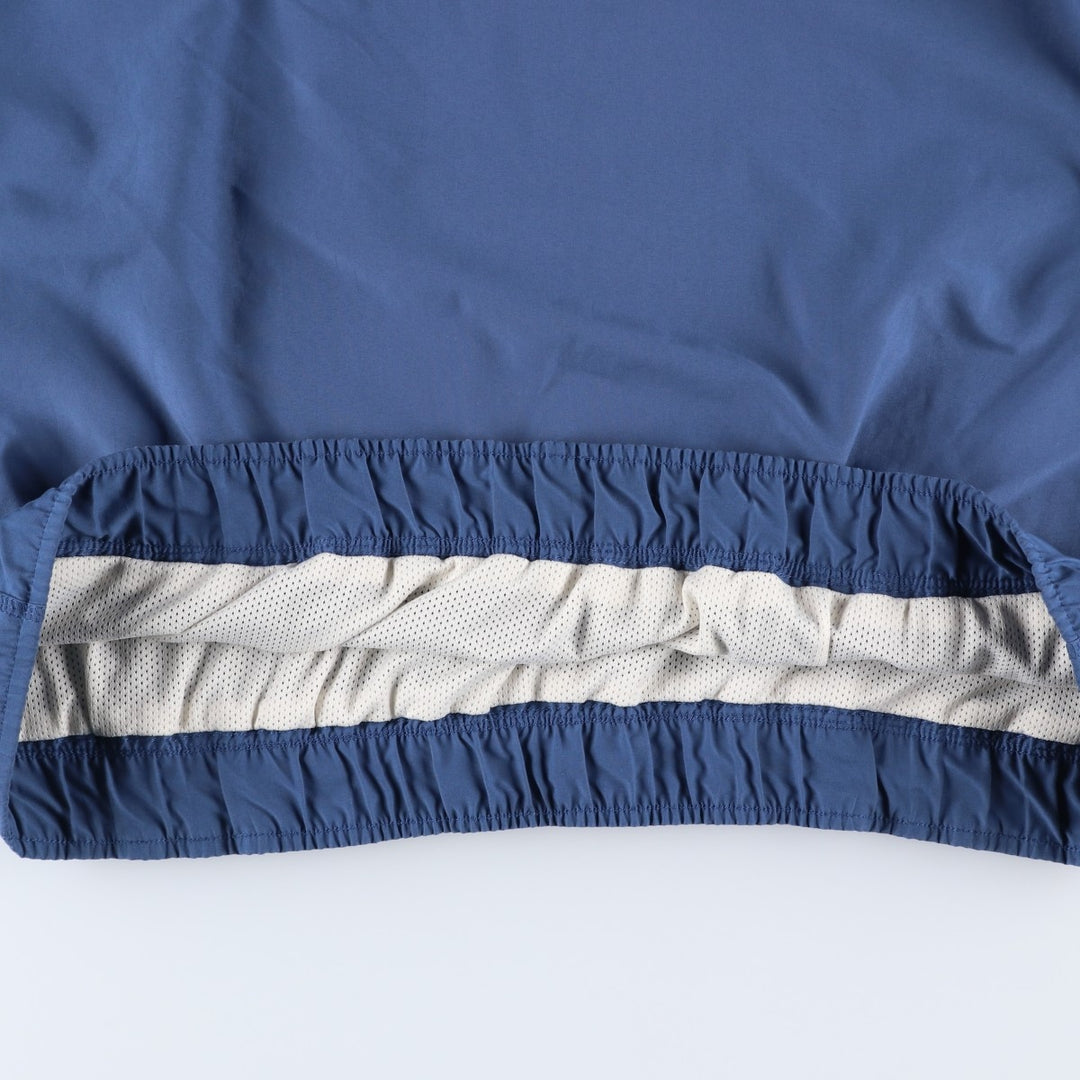 2000'S adidas CLIMASHELL WIND V-neck warm-up pullover, men's size XL polyester blue type Vintage Second Hand
