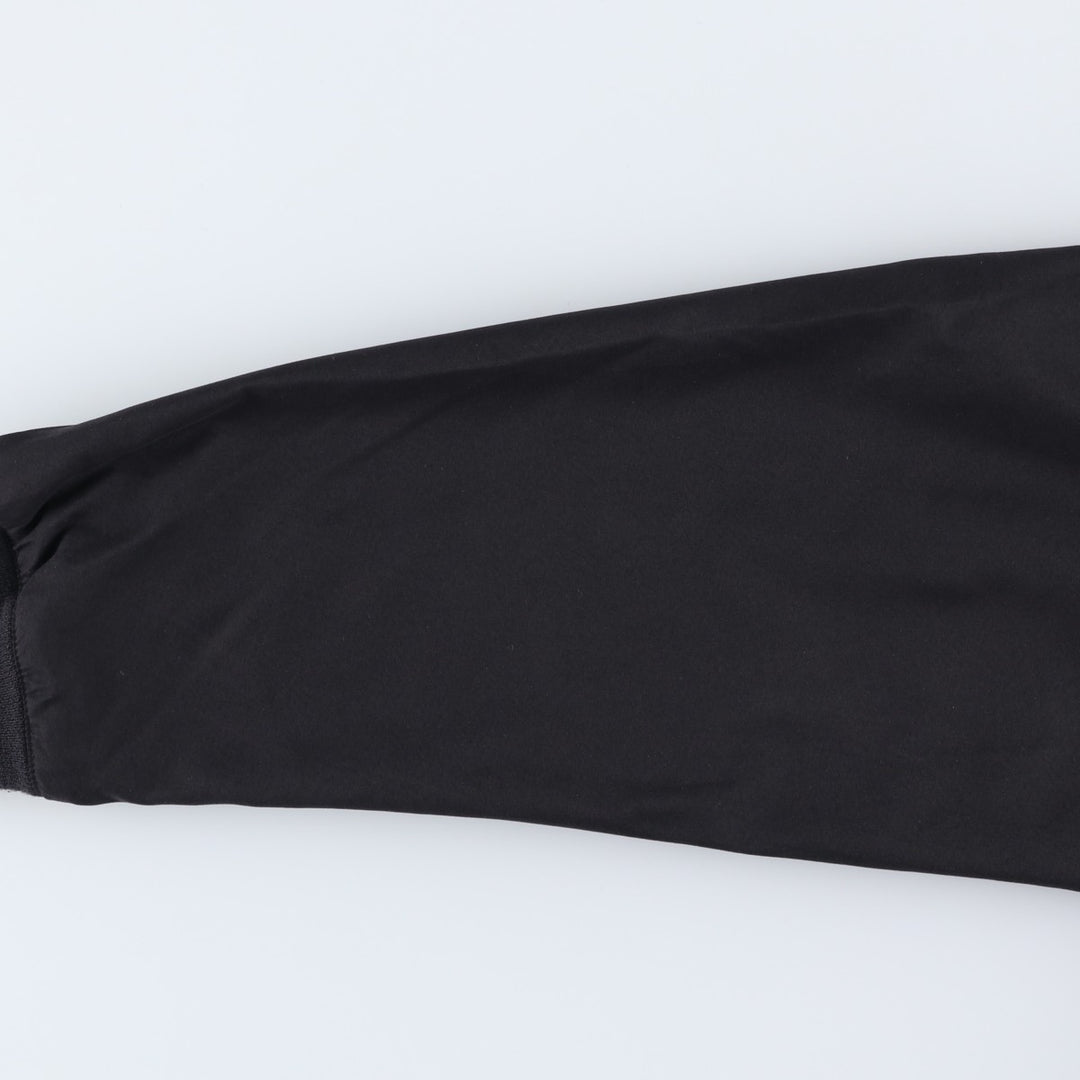 Nike Golf Check Pattern Reversible V-Neck Warm-Up Pullover, Men's Size L polyester black type Vintage Second Hand