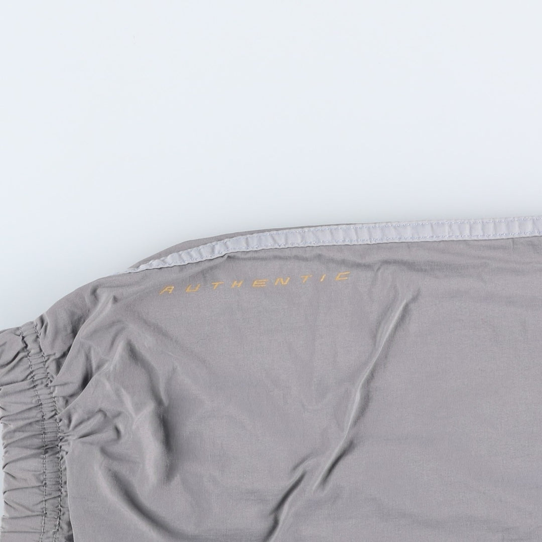 Reebok V-neck nylon pullover, men's size M Nylon gray type Vintage Second Hand
