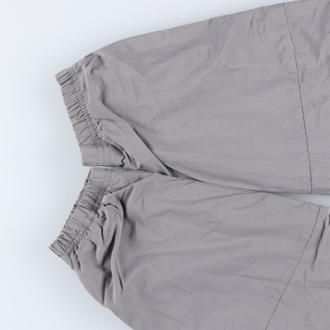 Reebok V-neck nylon pullover, men's size M Nylon gray type Vintage Second Hand