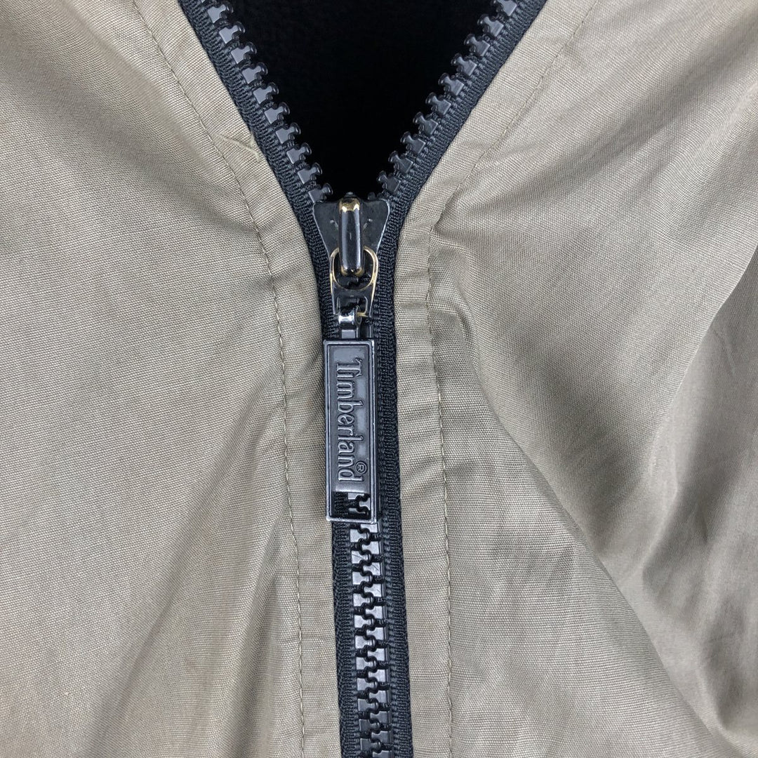 90s-00'S Timberland WEATHERGEAR windbreaker, men's size L polyester Beige type Vintage Second Hand