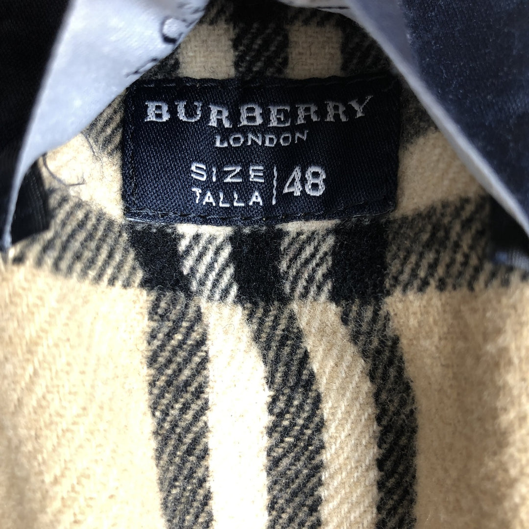 Burberry's BURBERRY LONDON padded puffer jacket, size 48 (men's size L) polyester Beige type Vintage Second Hand