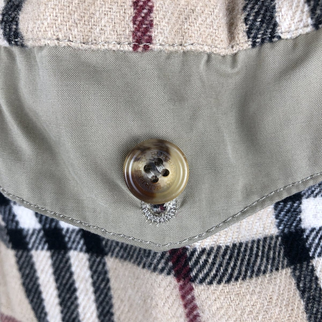 Burberry's BURBERRY LONDON padded puffer jacket, size 48 (men's size L) polyester Beige type Vintage Second Hand