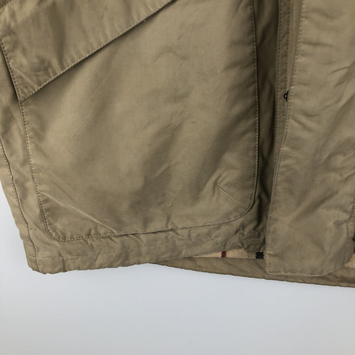 Burberry's BURBERRY LONDON padded puffer jacket, size 48 (men's size L) polyester Beige type Vintage Second Hand