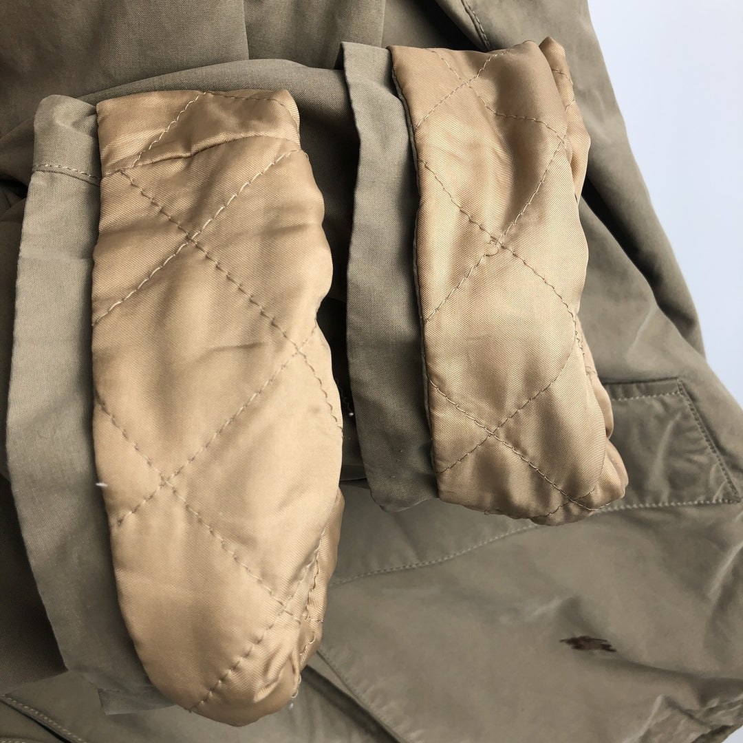 Burberry's BURBERRY LONDON padded puffer jacket, size 48 (men's size L) polyester Beige type Vintage Second Hand