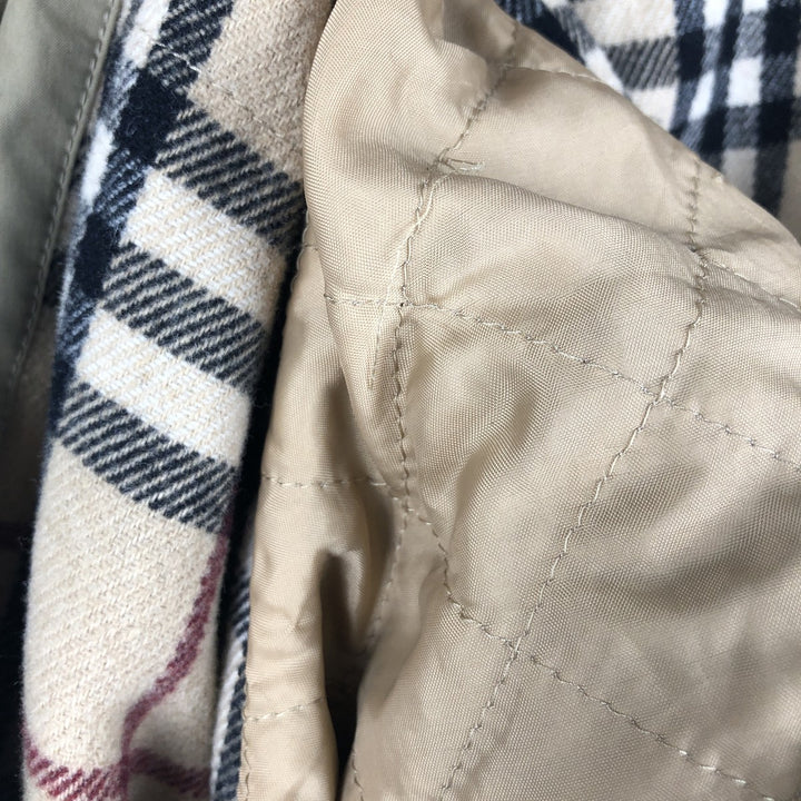 Burberry's BURBERRY LONDON padded puffer jacket, size 48 (men's size L) polyester Beige type Vintage Second Hand