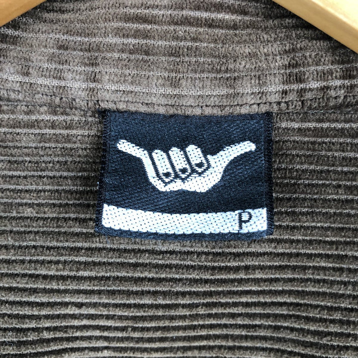 HANG LOOSE Corduroy Jacket, Men's Size S cotton brown type Vintage Second Hand