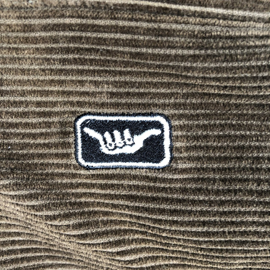 HANG LOOSE Corduroy Jacket, Men's Size S cotton brown type Vintage Second Hand